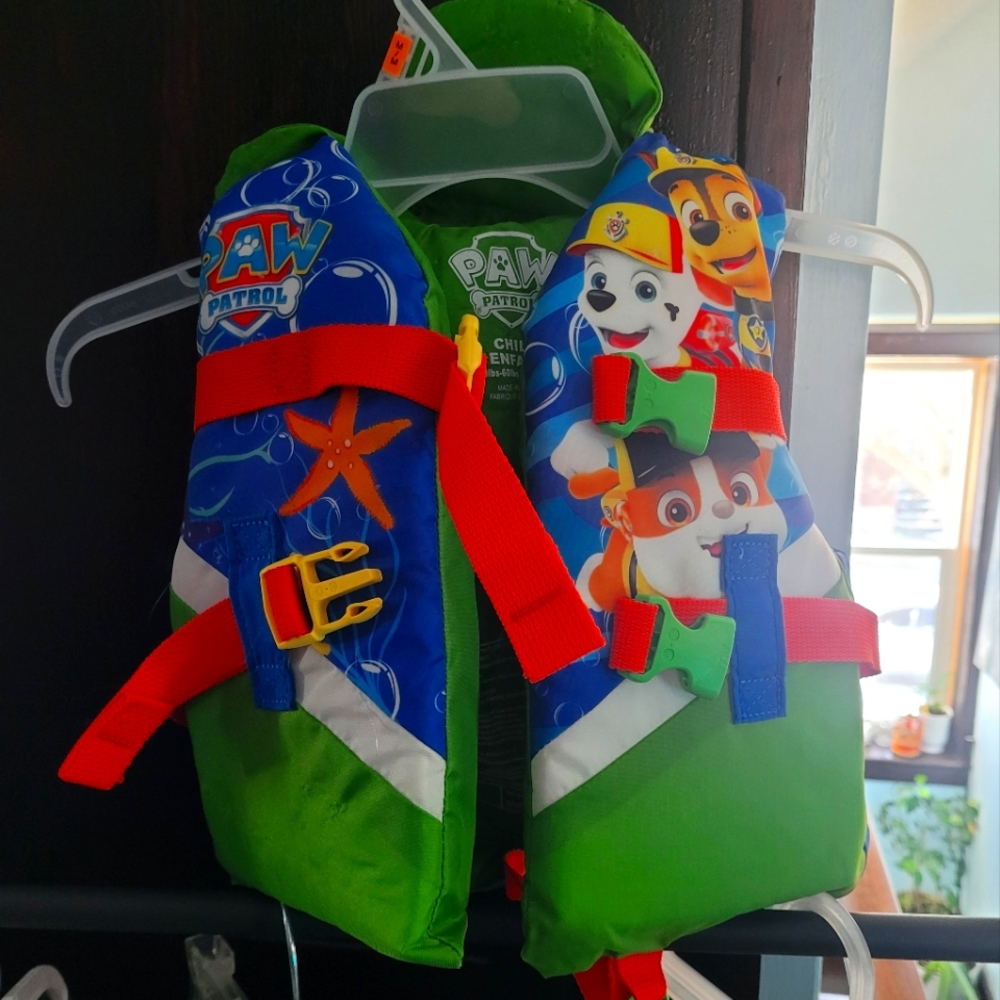 Toddler  paw patrol lifejacket